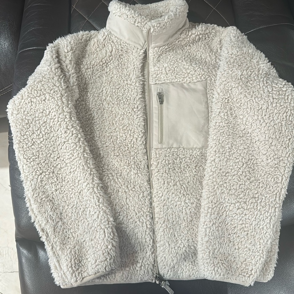 Fleece jacket, Uniqlo, sweater, girls, jacket,